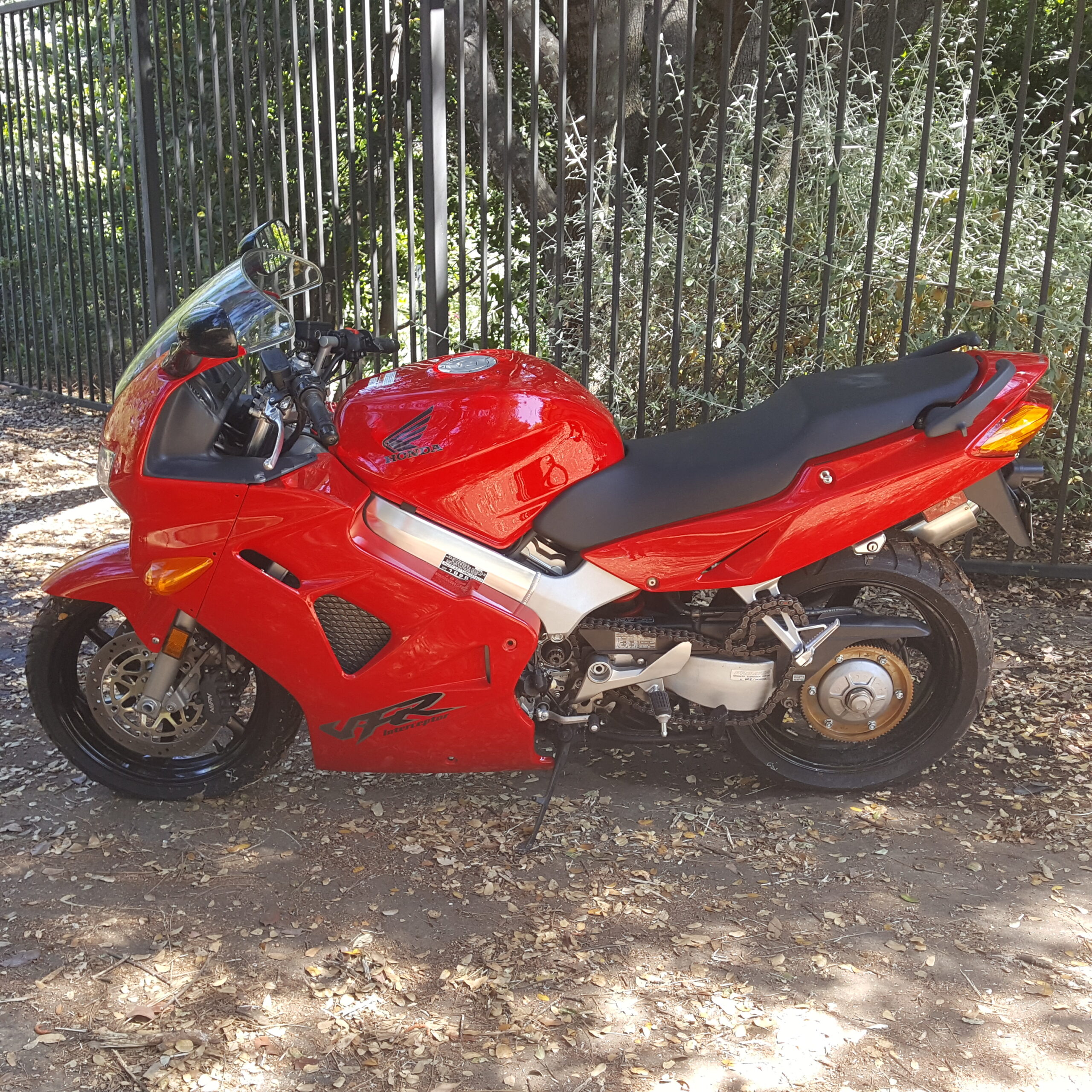 Motorcycle marketed and sold off-site